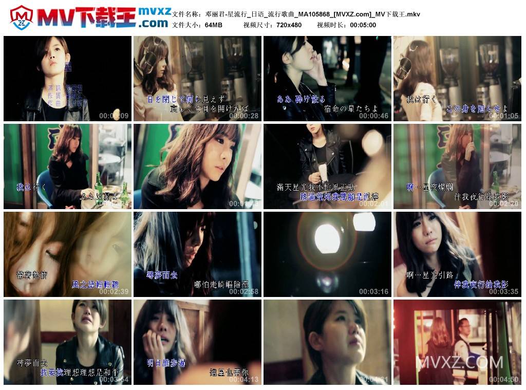 邓丽君-星流行_日语_流行歌曲_MA105868